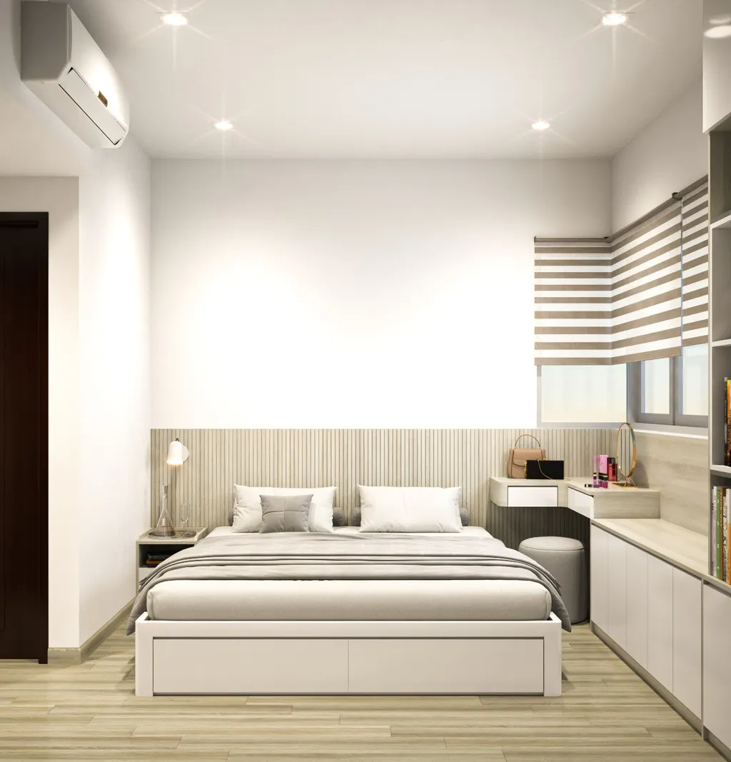 Thiết kế nội thất 3D cho phòng ngủ Căn hộ Celadon Tân Phú theo phong cách Modern
