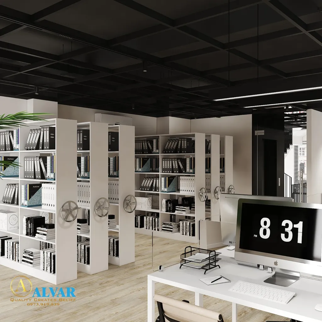 Thiết kế nội thất 3D cho Văn phòng Vạn Phúc theo phong cách Modern