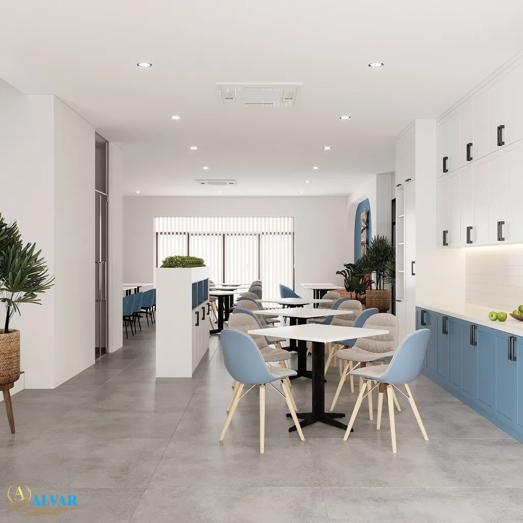 Thiết kế nội thất 3D cho Văn phòng theo phong cách Modern