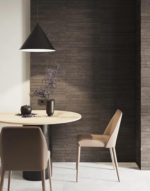 Công trình hoàn thiện nội thất cho phòng ăn căn hộ theo phong cách Minimalist