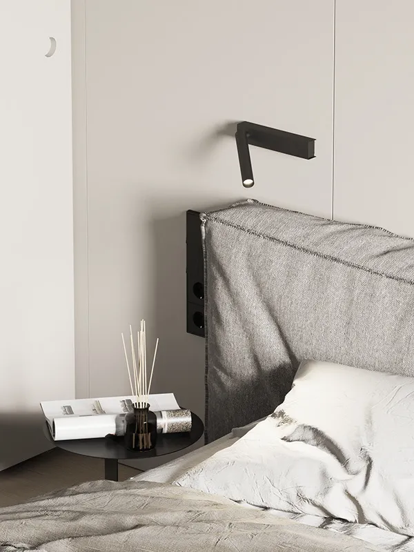 Công trình hoàn thiện nội thất cho phòng ngủ căn hộ theo phong cách Minimalist