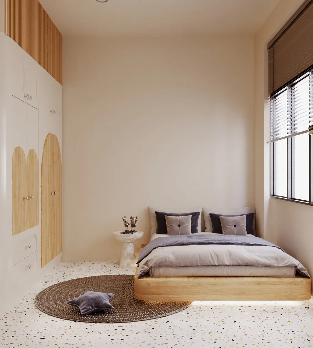 Thiết kế nội thất 3D cho phòng cho bé căn hộ chị Linh Quận 9 theo phong cách Modern