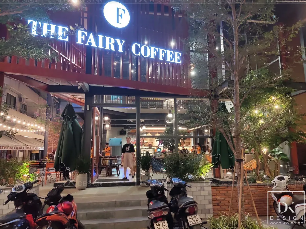 Công trình hoàn thiện cho tiệm The Fairy Coffee Tân Phú theo phong cách Modern x Industrial