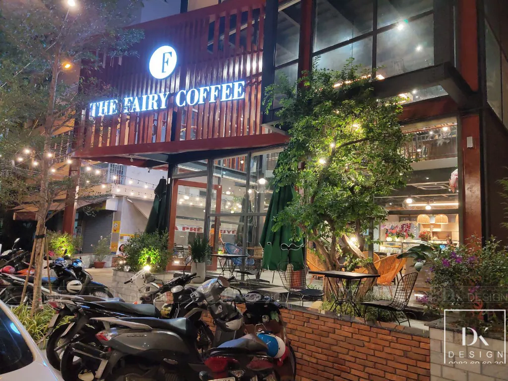 Công trình hoàn thiện cho tiệm The Fairy Coffee Tân Phú theo phong cách Modern x Industrial