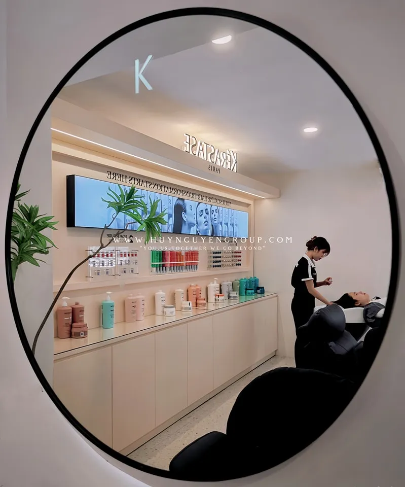 Công trình hoàn thiện nội thất Công trình Salon Huy Nguyen Quận 7 theo phong cách Modern