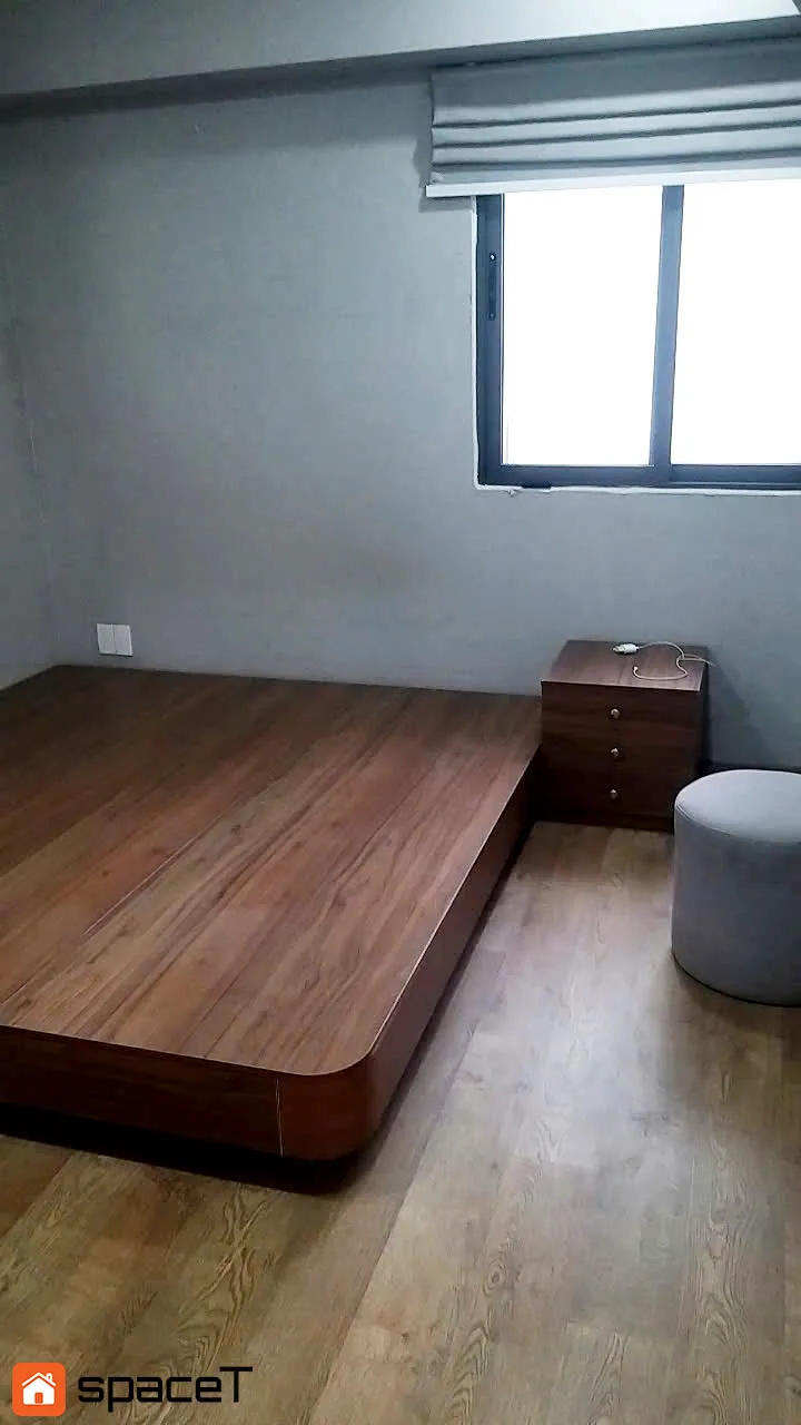 Hoàn thiện nội thất phòng ngủ cho Căn hộ Cantavil Thủ Đức mang phong cách Japandi