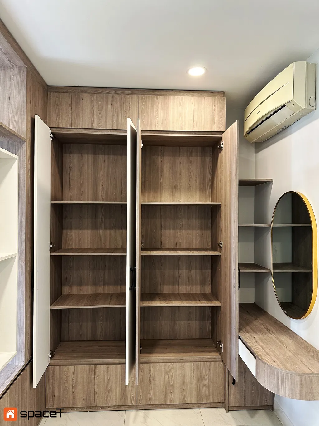 Hoàn thiện nội thất phòng ngủ Căn hộ studio Nguyễn Xí Bình Thạnh mang phong cách Modern