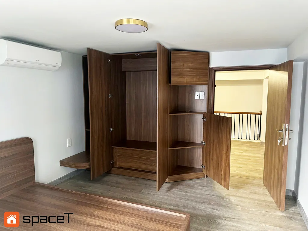 Hoàn thiện nội thất phòng ngủ Nhà phố Hồ Văn Huê, Q. Phú Nhuận - Phong cách Minimalist