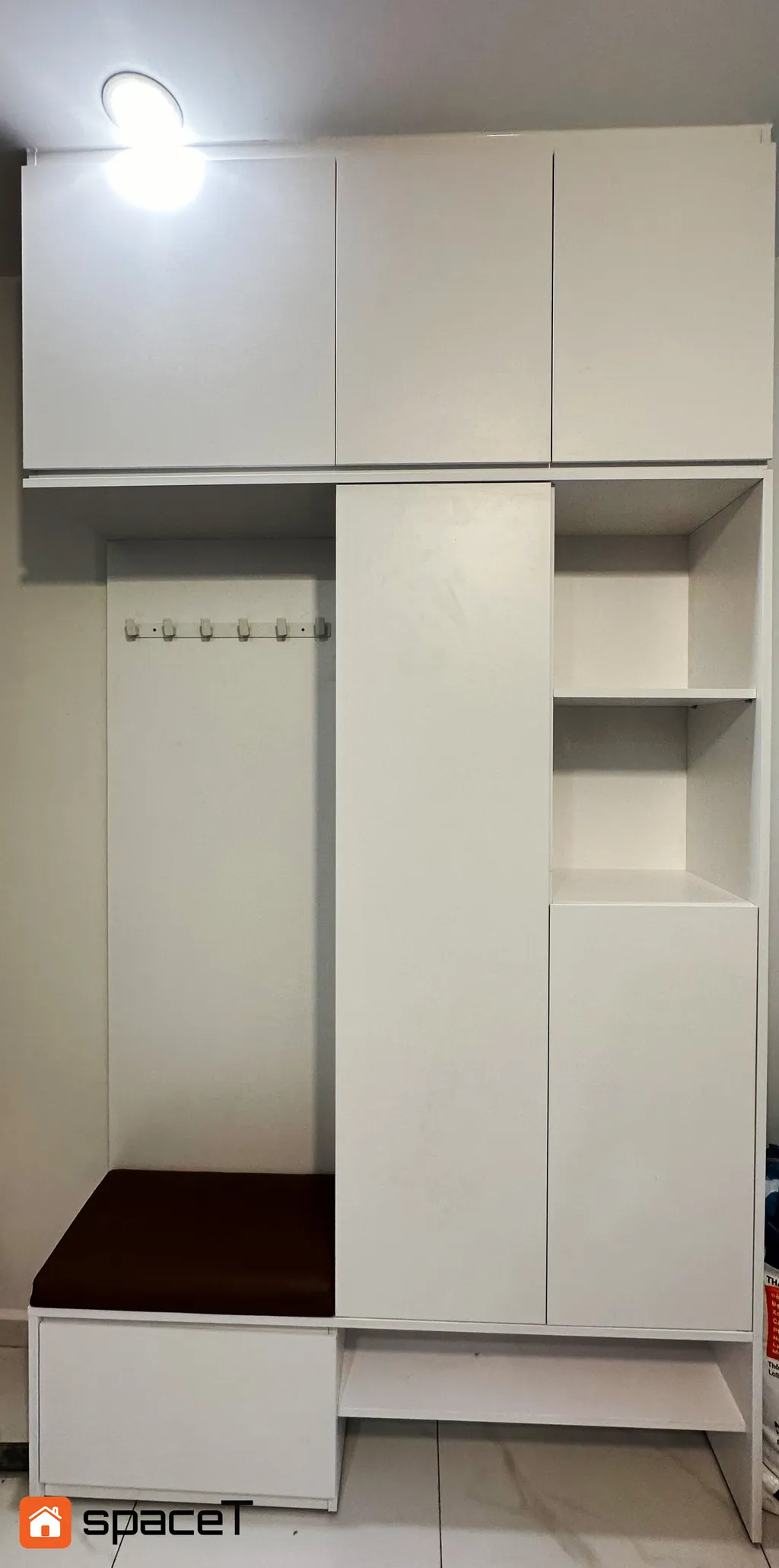 Hoàn thiện nội thất lối vào Căn hộ Precia Quận 2 - Phong cách Minimalist