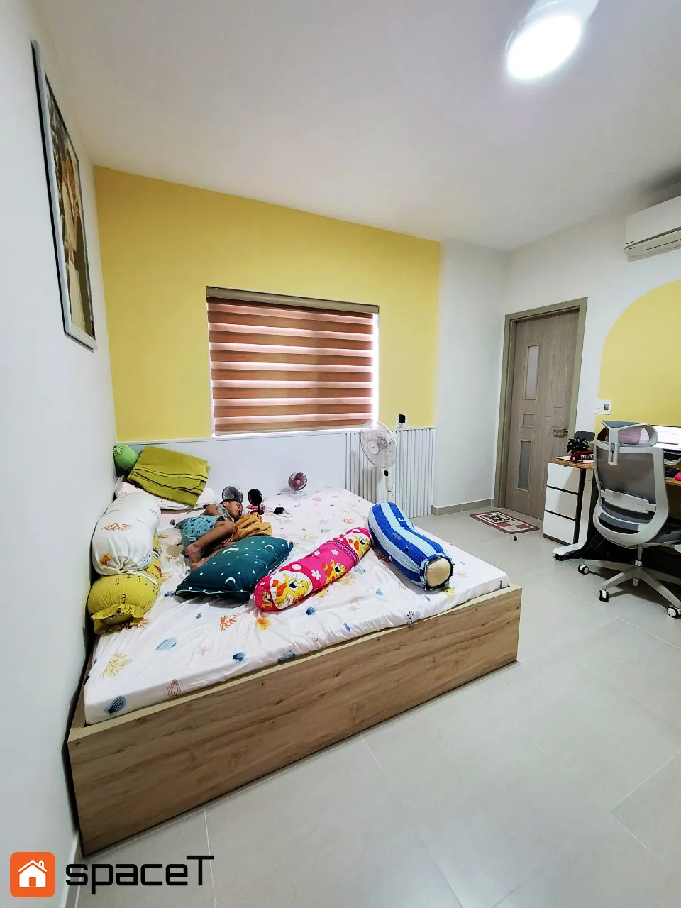 Hoàn thiện nội thất phòng ngủ Căn hộ Era Town Block 1 - Phong cách Scandinavian