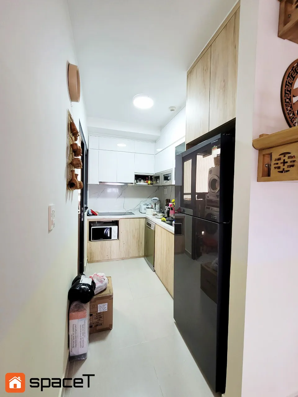 Hoàn thiện nội thất phòng bếp Căn hộ Era Town Block 1 - Phong cách Scandinavian