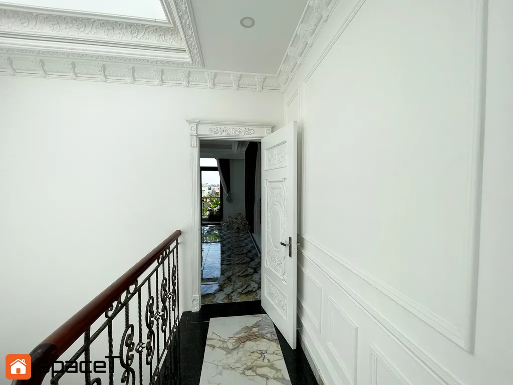 Hoàn thiện nội thất sảnh Nhà phố Thủ Đức - Phong cách Neo Classic
