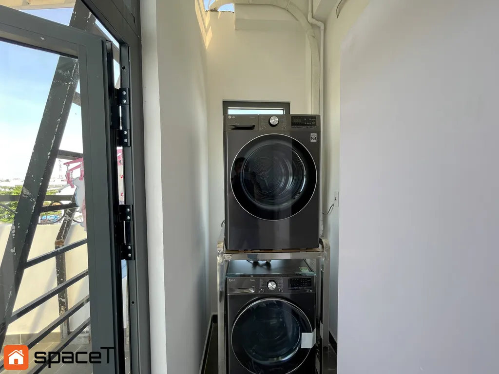 Hoàn thiện nội thất phòng giặt Nhà phố Thủ Đức - Phong cách Neo Classic