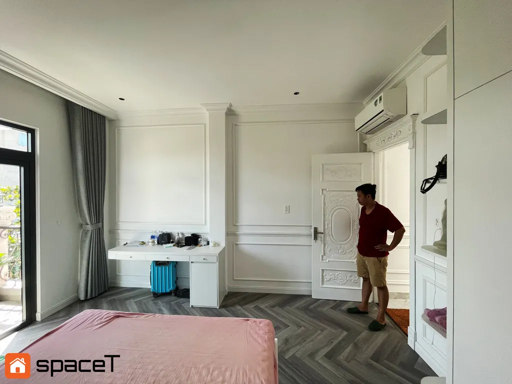 Hoàn thiện nội thất phòng ngủ Nhà phố Thủ Đức - Phong cách Neo Classic