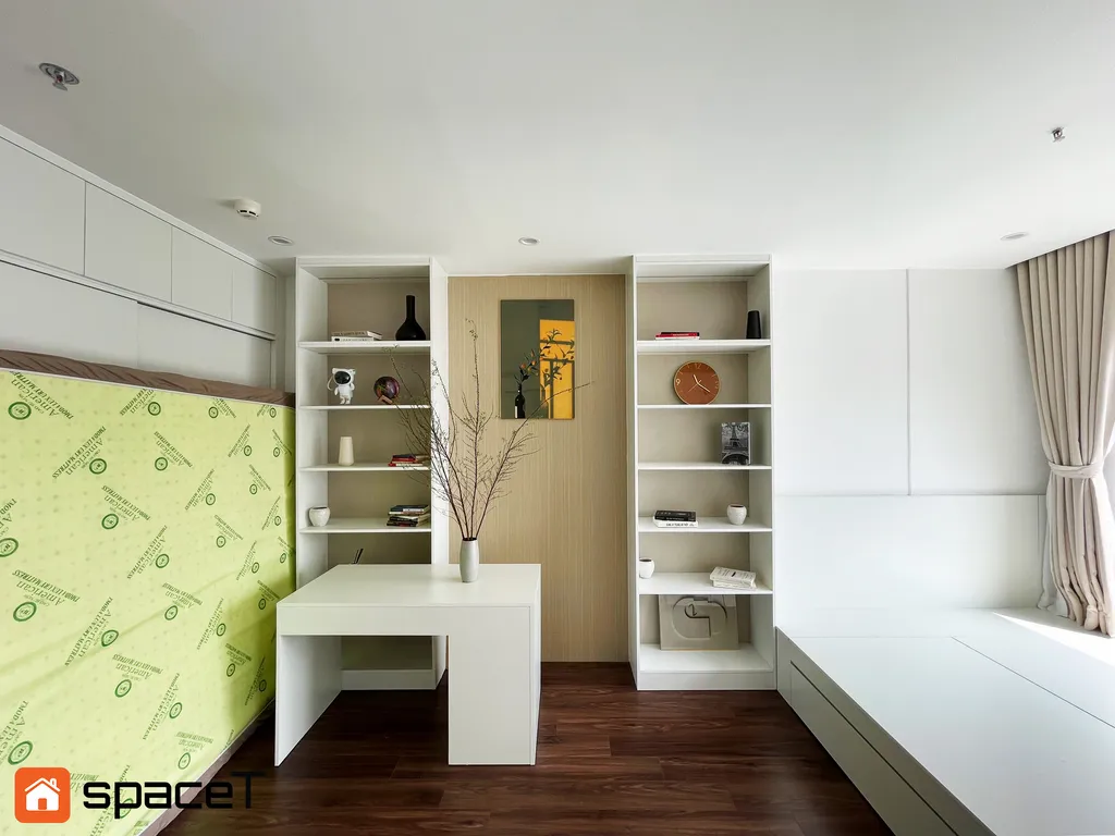 Hoàn thiện nội thất phòng ngủ, góc làm việc Căn hộ Origami Quận 9 - Phong cách Minimalist
