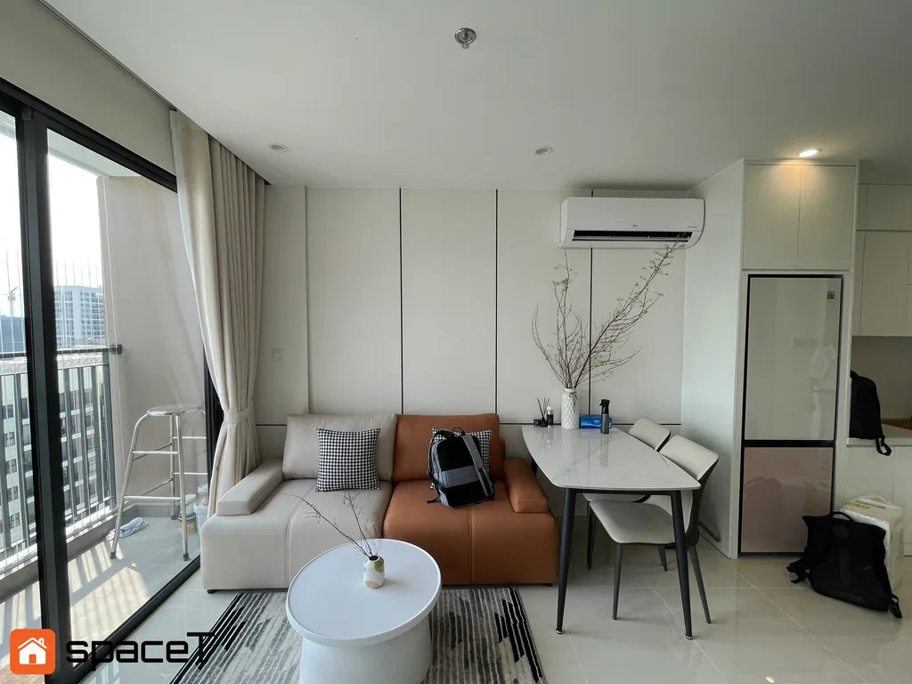 Hoàn thiện nội thất phòng khách Căn hộ Origami Quận 9 - Phong cách Minimalist