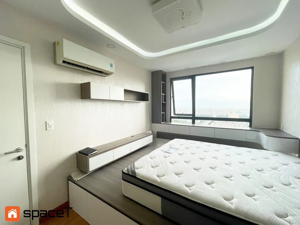 Hoàn thiện nội thất phòng ngủ Căn hộ Masteri Thảo Điền - Phong cách Modern