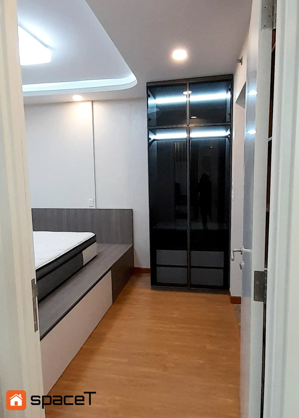 Hoàn thiện nội thất phòng ngủ Căn hộ Masteri Thảo Điền - Phong cách Modern