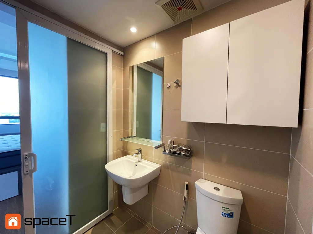 Hoàn thiện nội thất phòng tắm, nhà vệ sinh Căn hộ Masteri Thảo Điền - Phong cách Modern