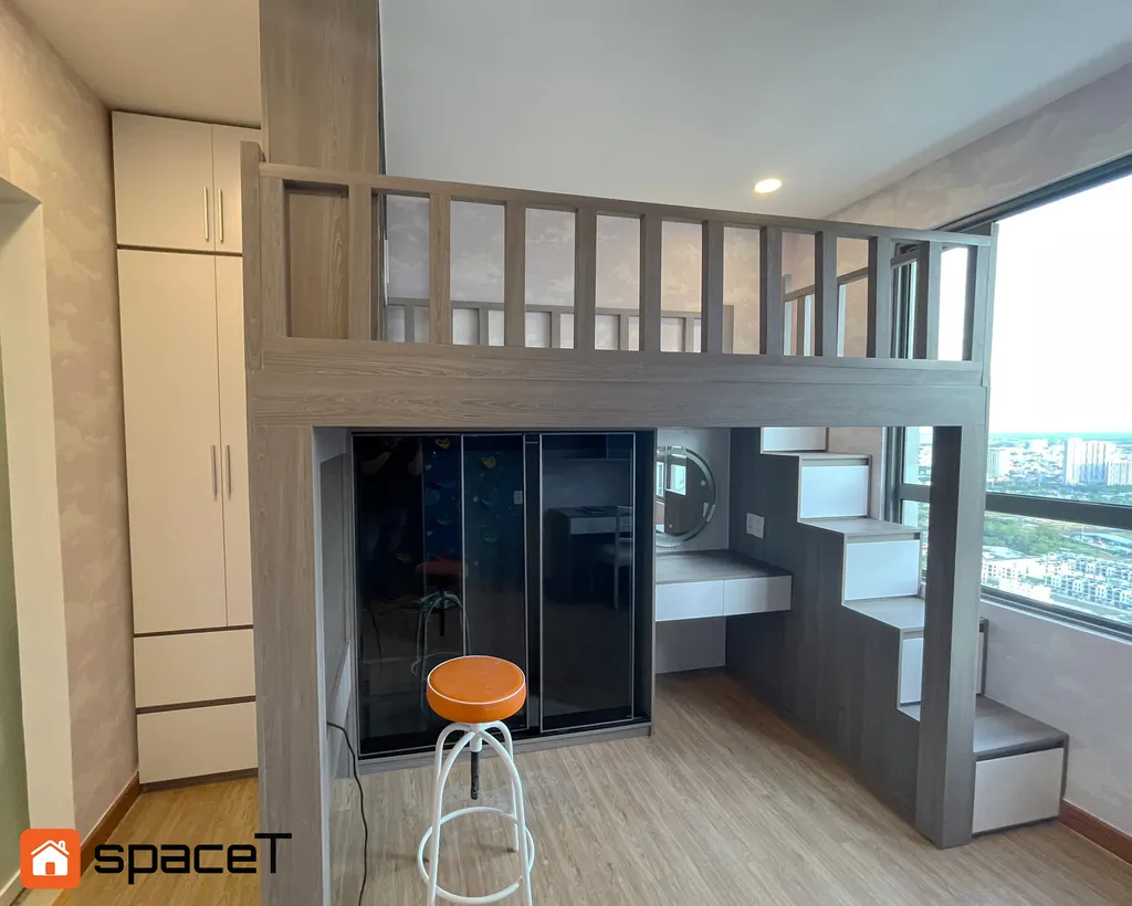 Hoàn thiện nội thất phòng cho bé Căn hộ Masteri Thảo Điền - Phong cách Modern