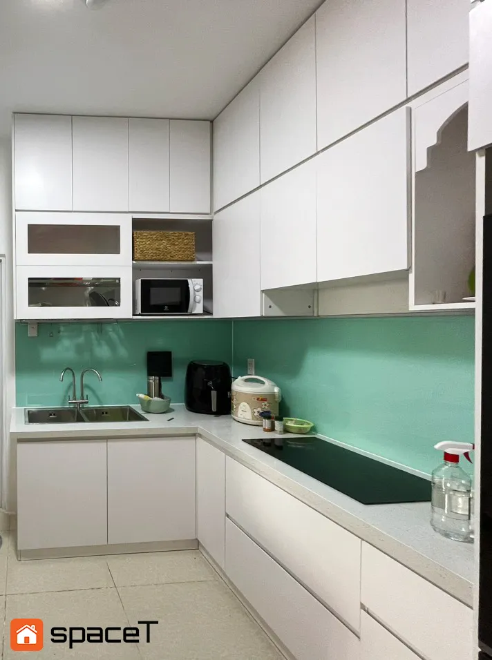 Hoàn thiện Bếp căn hộ Khang Gia - Phong cách Minimalist
