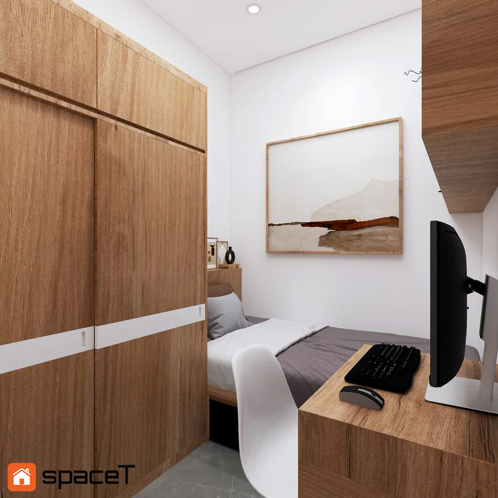 Thiết kế Concept nội thất phòng ngủ Nhà phố Quận 4 - Phong cách Modern