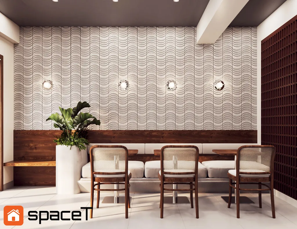 Thiết kế Concept nội thất không gian kinh doanh quán cà phê Nhà phố Hồ Văn Huê - Phong cách Minimalist