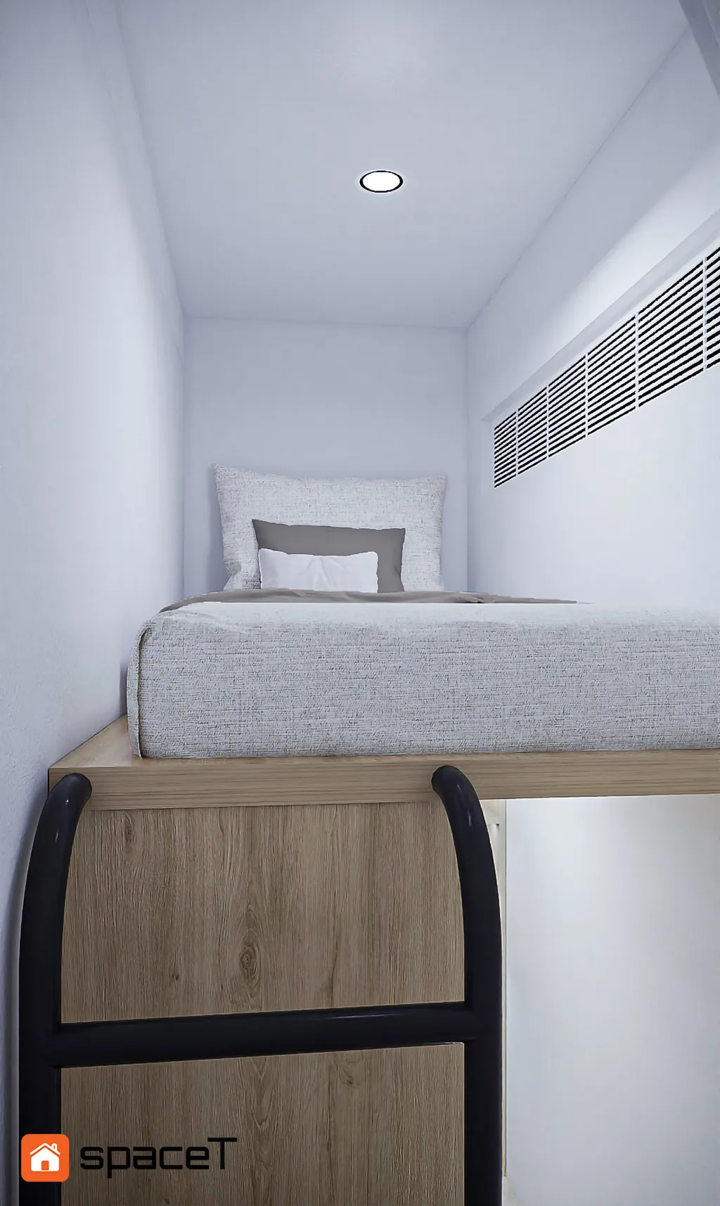 Concept 3D nội thất phòng ngủ Căn hộ Sunrise City View - Phong cách Minimalist