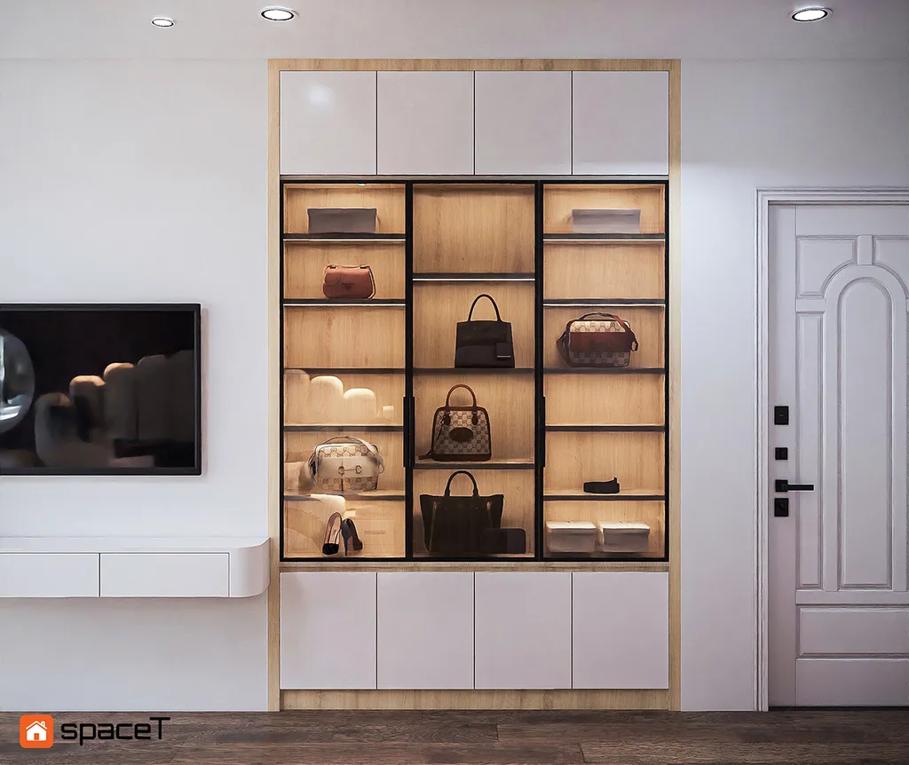 Concept 3D nội thất phòng ngủ Căn hộ Sunrise City View - Phong cách Minimalist