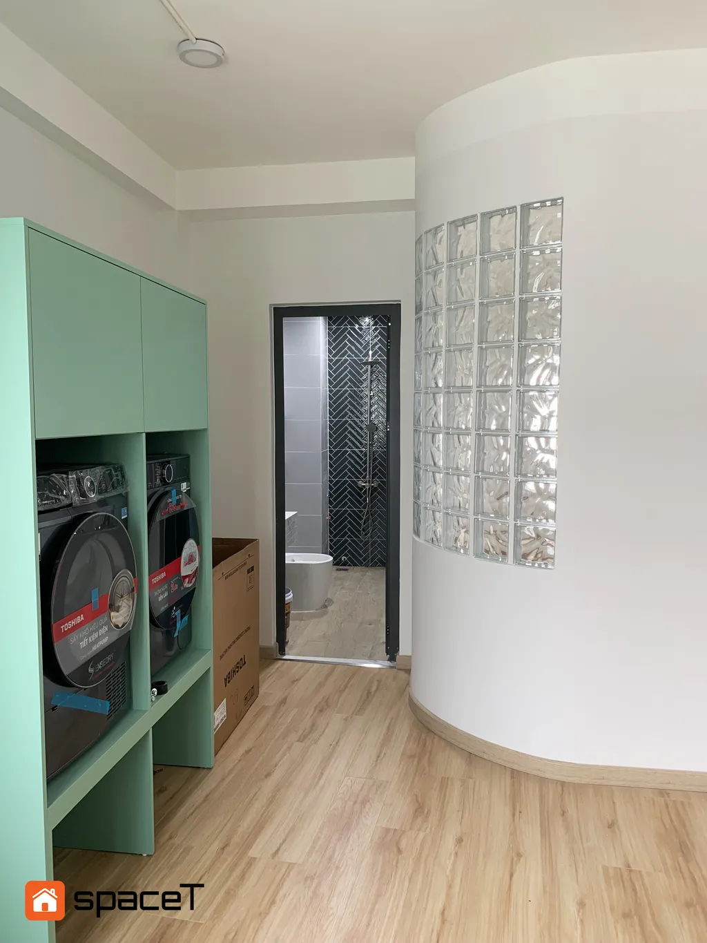 Nội thất phòng giặt Nhà phố Quận Tân Bình - Phong cách Scandinavian
