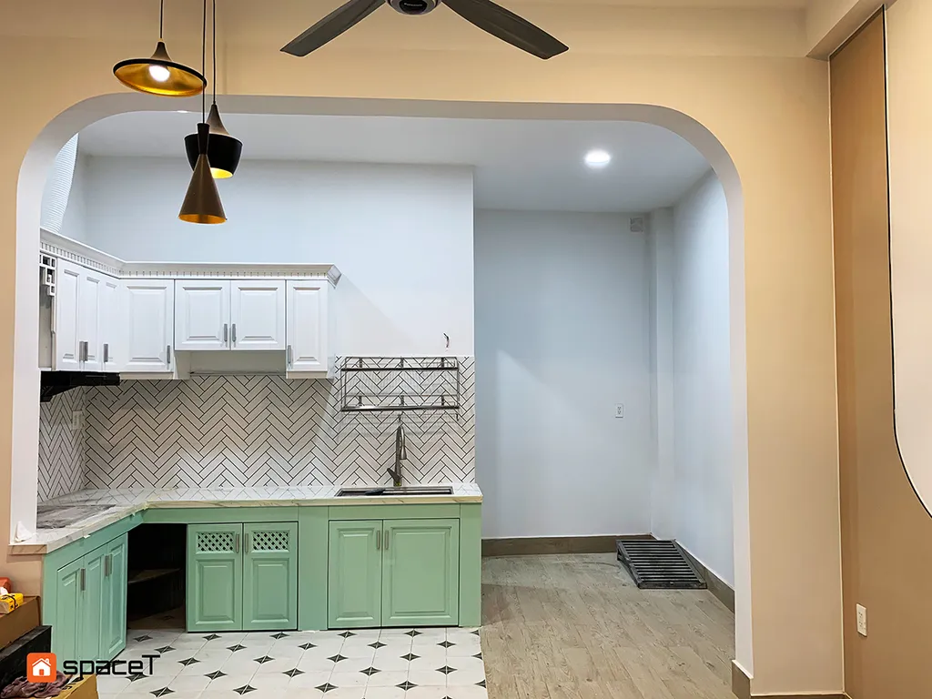 Nội thất bếp Nhà phố Quận Tân Bình - Phong cách Scandinavian