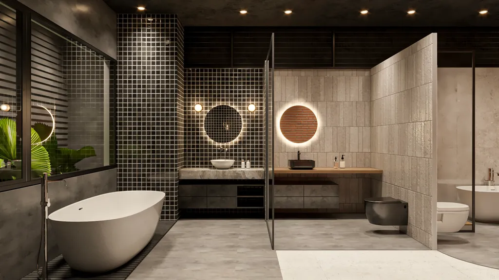 19 mẫu thiết kế phòng tắm đẹp mắt và hiện đại theo xu hướng mới nhất