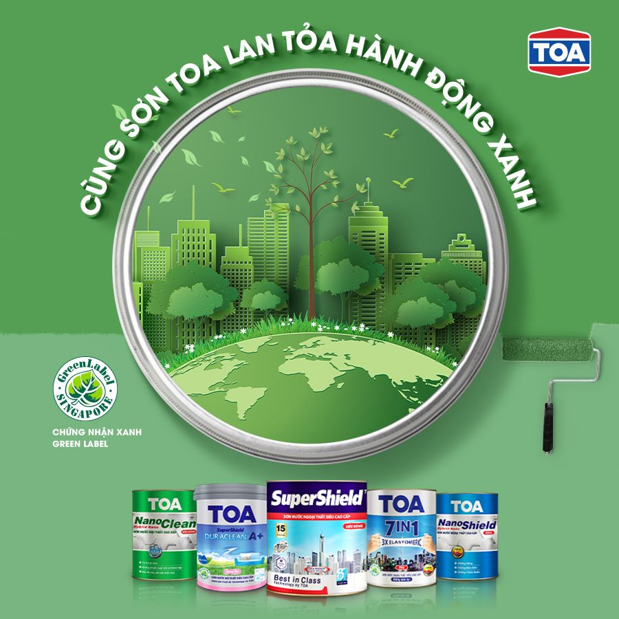 Sơn Toa: Thông tin chi tiết, bảng giá và top màu sơn Toa được yêu thích nhất