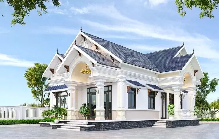 Nhà Cấp 4 Mái Nhật 2 Phòng Ngủ Tiện Nghi - Thiết kế nhà đẹp Nghệ An, Hà  Tĩnh - Sen Việt