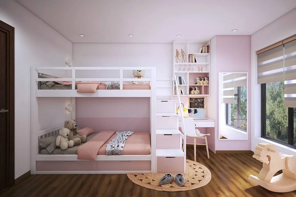Top 19 mẫu thiết kế phòng ngủ thông minh cho bé đẹp và sáng tạo nhất 2023
