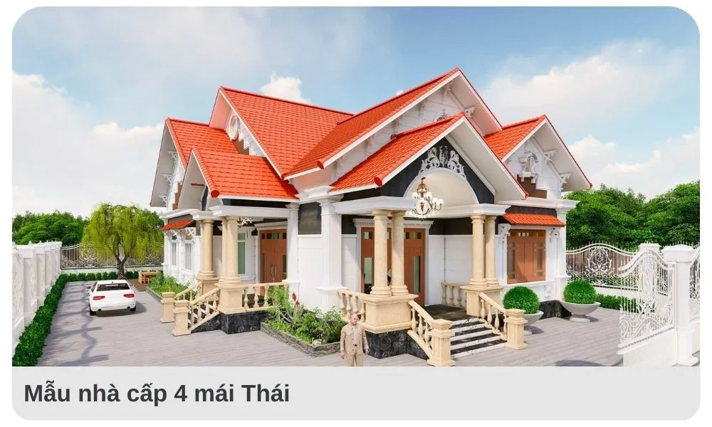 Do sử dụng các vật liệu địa phương và thiết kế độc đáo, nhà mái Thái có chi phí xây dựng tương đối cao.