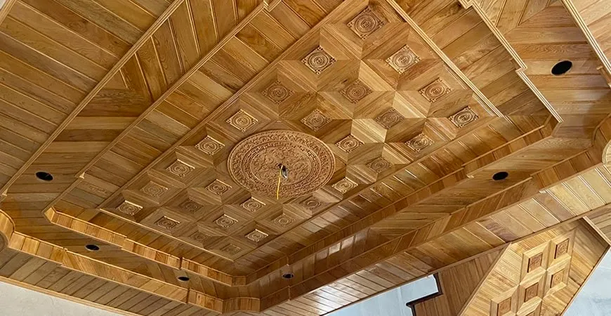 Giới thiệu về trần gỗ