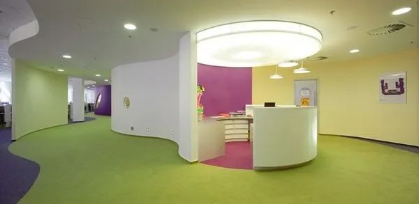 Thạch cao dùng để trang trí tường và trần của văn phòng