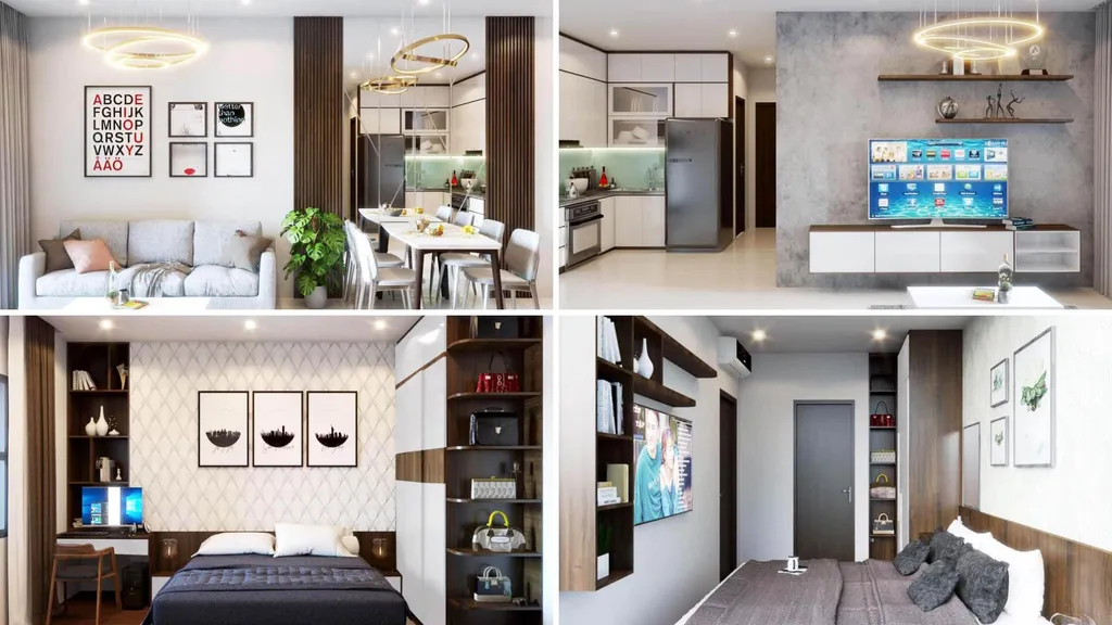 Thiết kế chung cư hiện đại cho căn hộ Safari Khang Điền 75m2