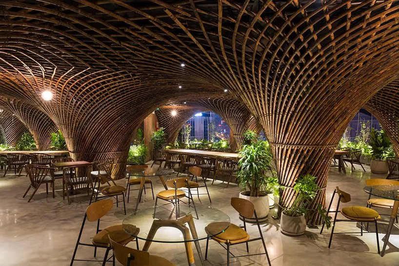 Thiết kế quán cafe với hình dạng mái vòm độc lạ, đẹp mắt