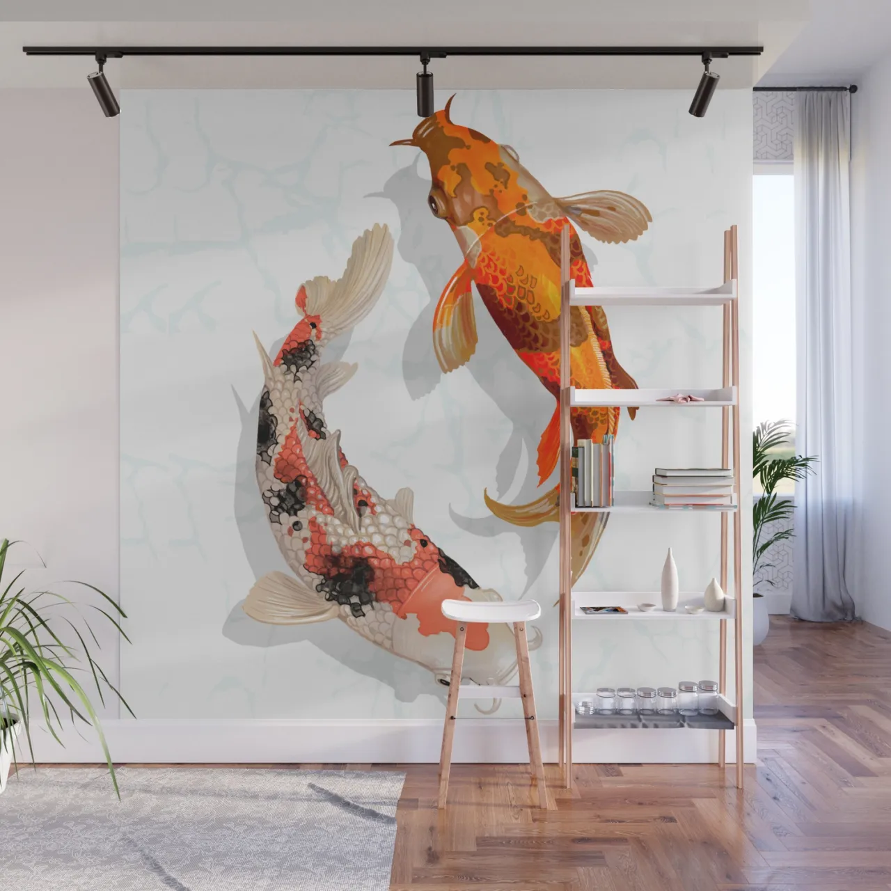 Vẽ tranh tường 3D mang đến chiều sâu cho căn nhà