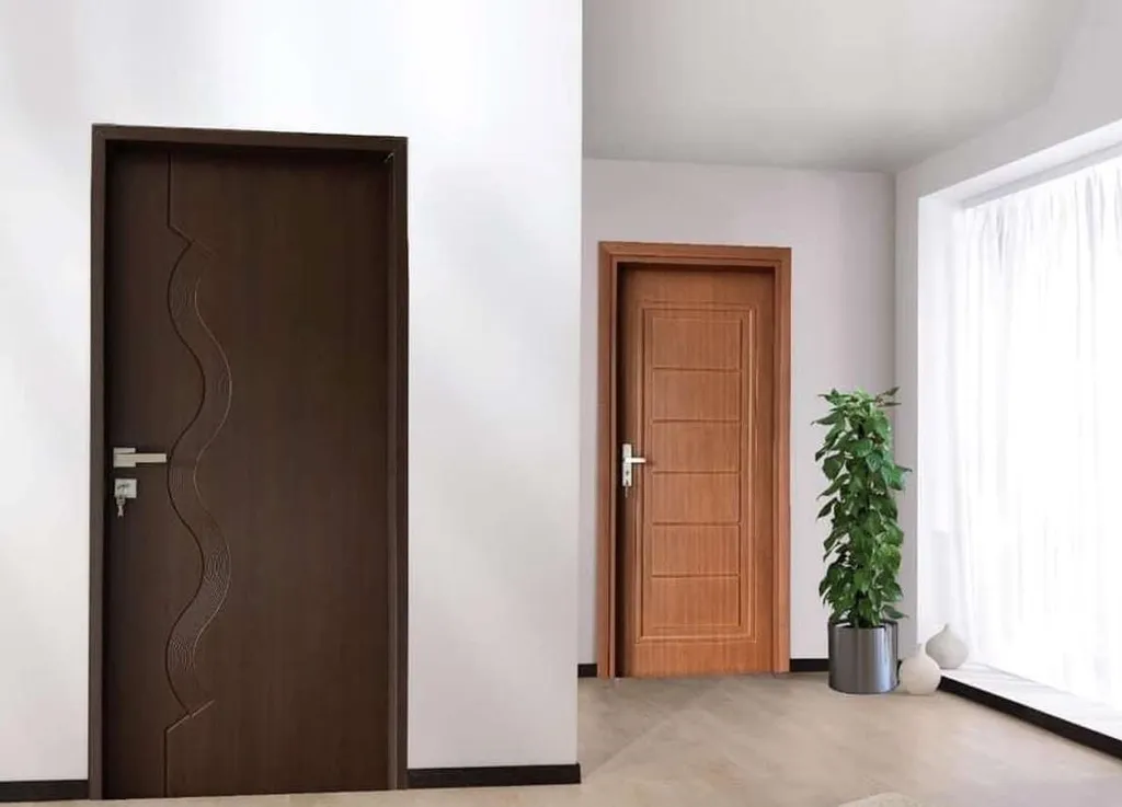 Cửa nhựa giả gỗ Hàn Quốc đang được ưa chuộng làm cửa phòng ngủ trong những năm gần đây