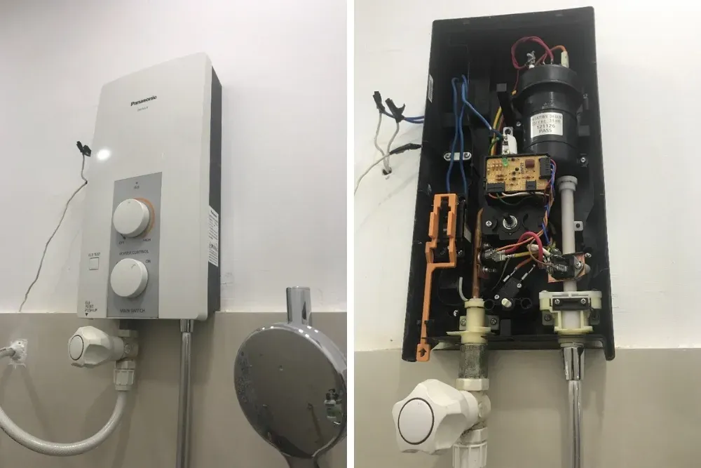 Sửa máy nước nóng không ra nước nóng