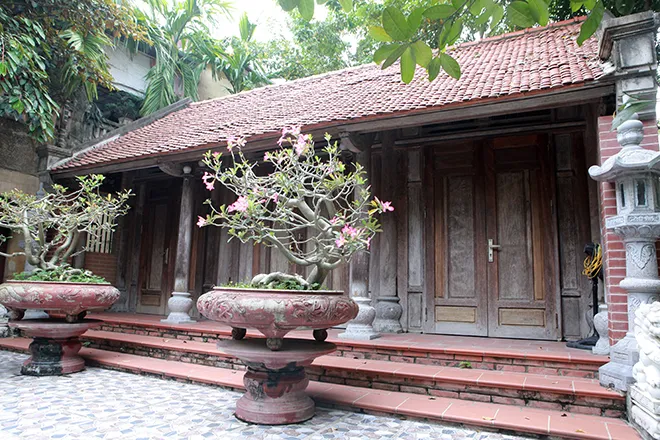 Căn nhà bằng gỗ sưa ở Bắc Giang