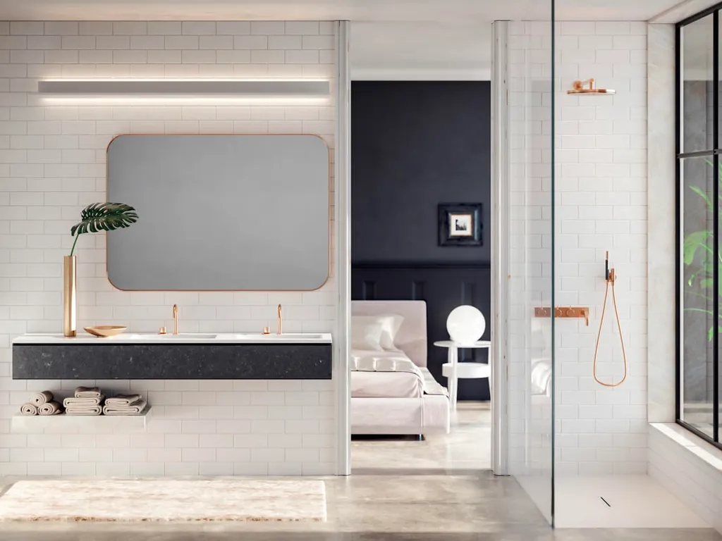 Vách kính phòng tắm dần trở thành một phần không thể thiếu của các gia đình yêu thích sự hiện đại và đơn giản