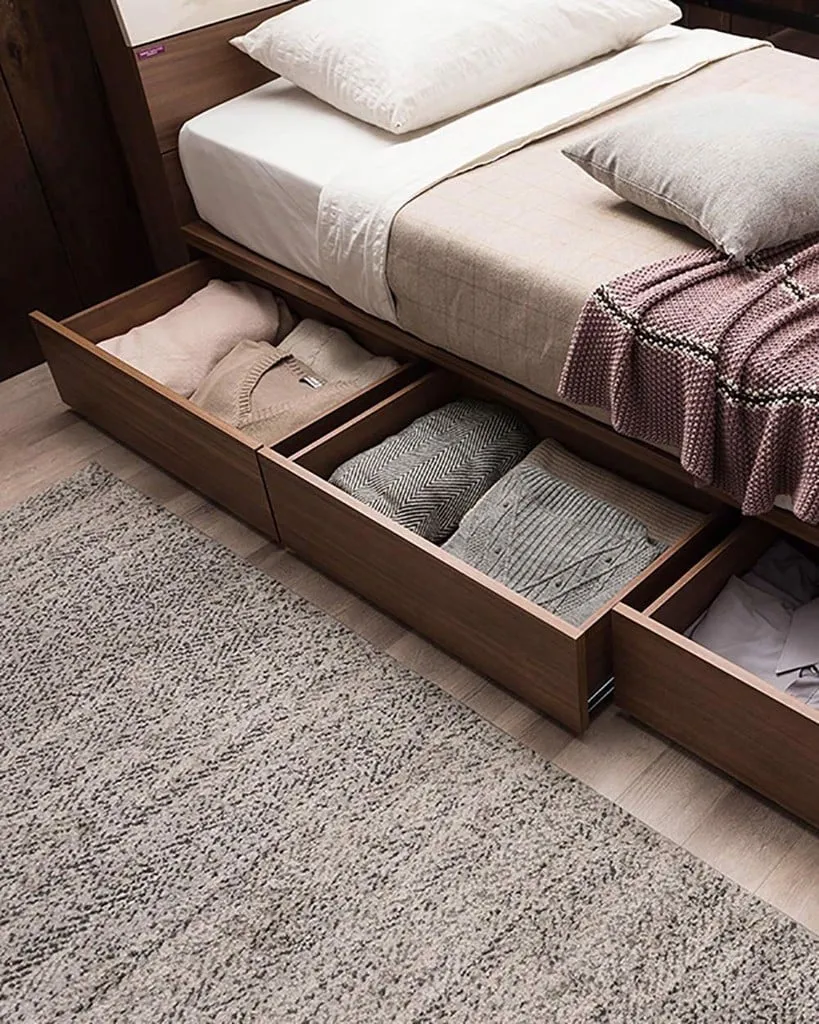 Giường Brown - mẫu giường đa năng thiết yếu cho phòng ngủ 9m2