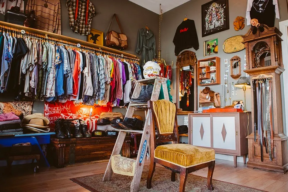 Không gian vintage của shophouse cho mô hình kinh doanh thời trang