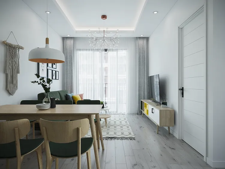 Phong cách Scandinavian thích hợp cho không gian chung cư có diện tích nhỏ