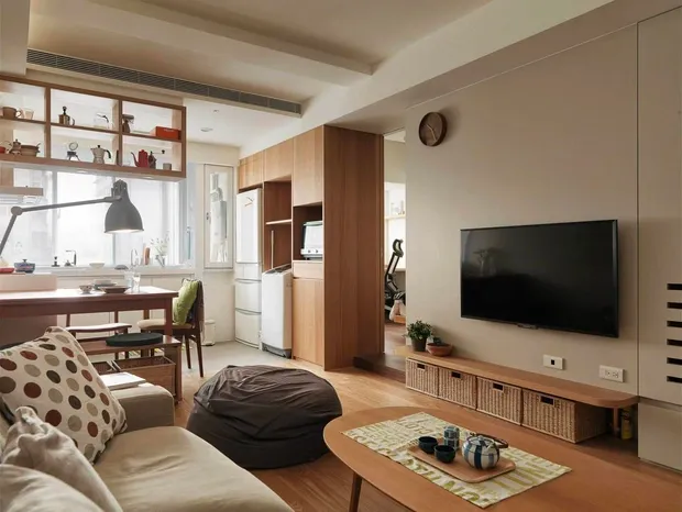 Thiết kế phòng khách theo phong cách Hàn Quốc mang đậm dấu ấn truyền thống thời xưa