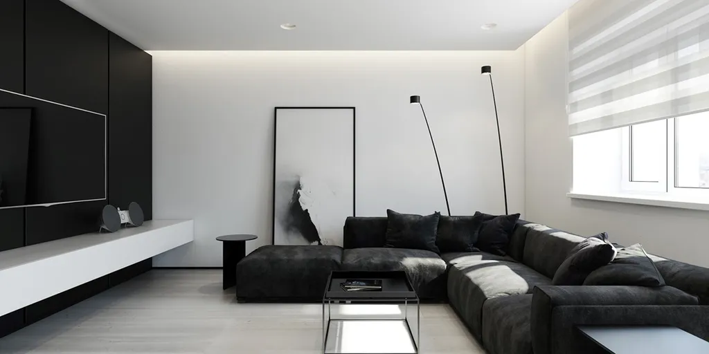 Các món nội thất có bề mặt nhẵn bóng, màu sắc cơ bản nhưng vẫn tôn lên nét tinh tế, sang trọng của không gian